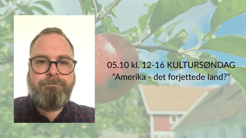Bilde til saken KULTURSØNDAG Amerika - det forjettede land?