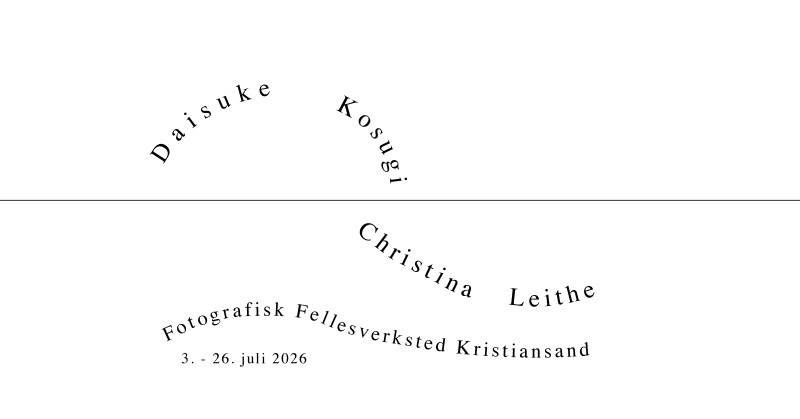 Bilde til saken Duo Utstilling: Christina Leithe & Daisuke Kosugi