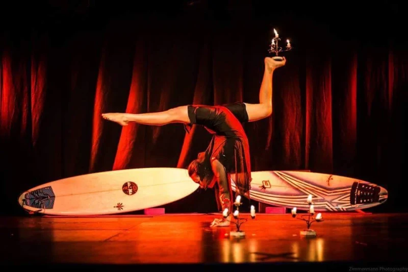 Bilde til saken BARNAS KULTURSØNDAG - balansekunstner Gulli